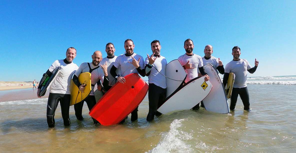 Lisbon Bodyboard Experience - The Lisbon Zoo transfer: views, coastline variety, and calmer beaches