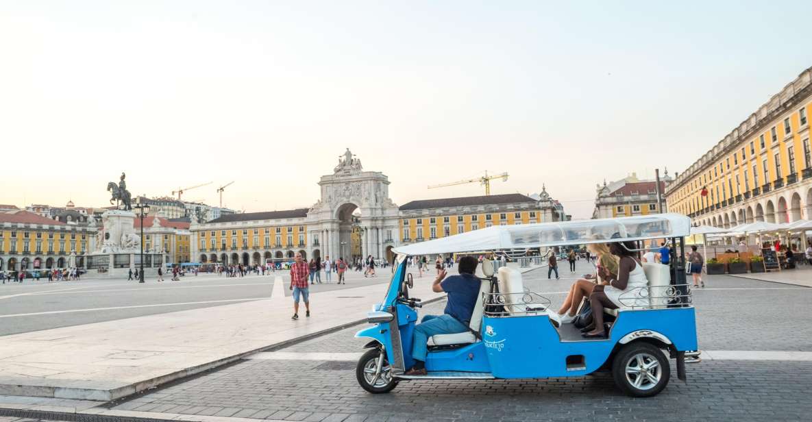 Lisbon by Tuk Tuk Guided Tour: City of Neighborhoods - Riding an electric tuk tuk through Lisbon’s seven-hill layout