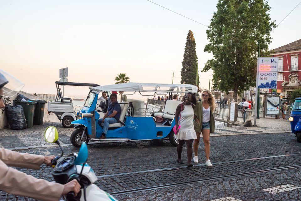 Lisbon by Tuk Tuk Guided Tour: City of Neighborhoods - Electric tuk tuk comfort and pacing in just 1.5 hours