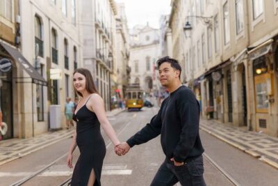Lisbon Cinematic Photoshoot with Top-Rated Photographer - Starting at Praça do Comércio: where your Lisbon photos get their base light