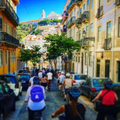 Lisbon: City Highlights and Viewpoints E-Bike Tour - Old Lisbon Pedaling: Campo das Cebolas, Alfama, Santa Maria Maior