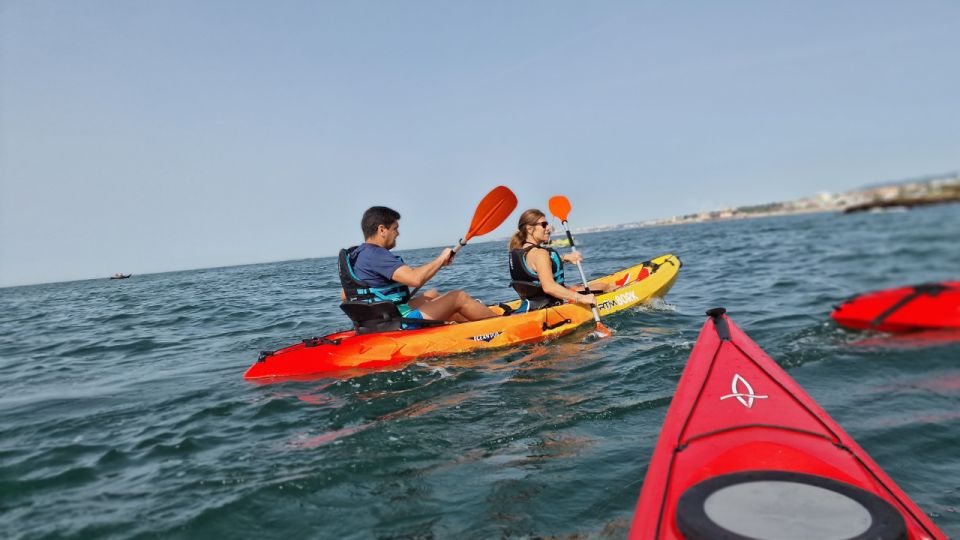 Lisbon: Coast Guided Kayak Tour - Stop 1: leaving Oeiras Harbor with an actual plan
