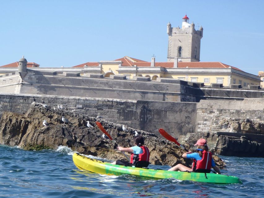 Lisbon: Coast Guided Kayak Tour - Getting to the BORK start point in Oeiras Harbor