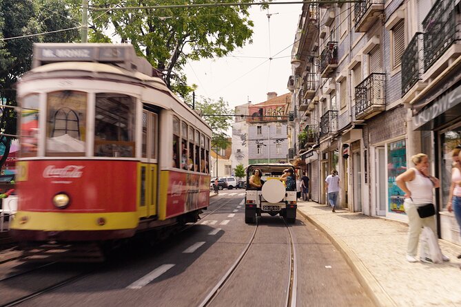 LISBON DAILY TOUR in a Vintage Jeep with FOOD & DRINK Tastings - Stop 2: Torre de Belém and the wine/liqueur tasting in Belém’s shadow