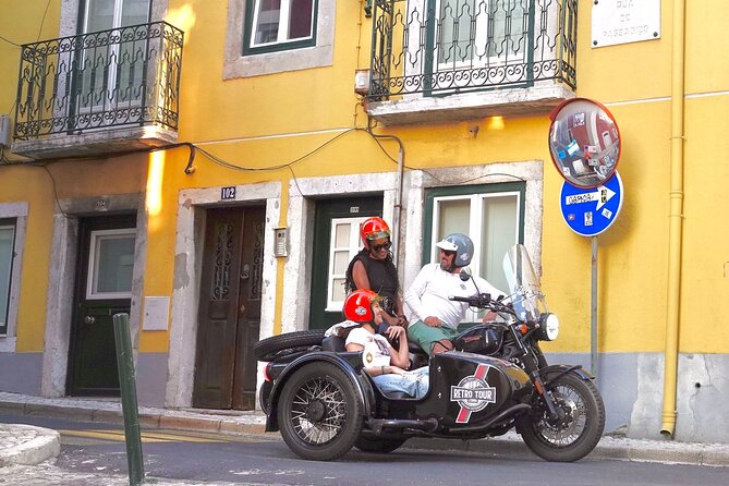 Lisbon El Cristo-Rei - Private Vintage Sidecar Tour - Rua da Bica: The Yellow Tram Moment (Quick, Sweet, and Easy)