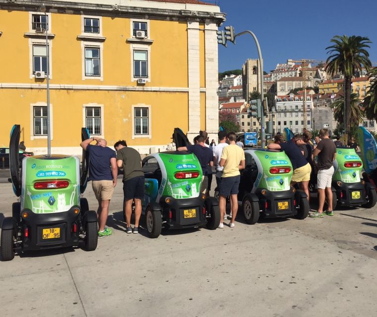 Lisbon: Electric Car Moorish Tour with GPS Audio Guide - Picking up the Twizy at Rua da Madalena: keep it simple
