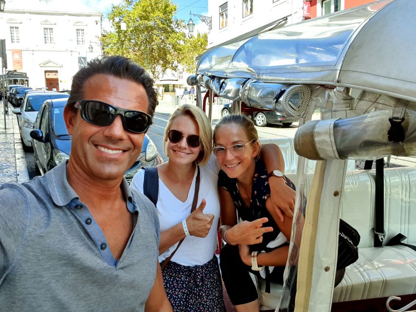 Lisbon: Electric Tuk Tuk Private Tour of the Seven Hills - Restauradores and Elevador da Glória: starting with Lisbon’s energy