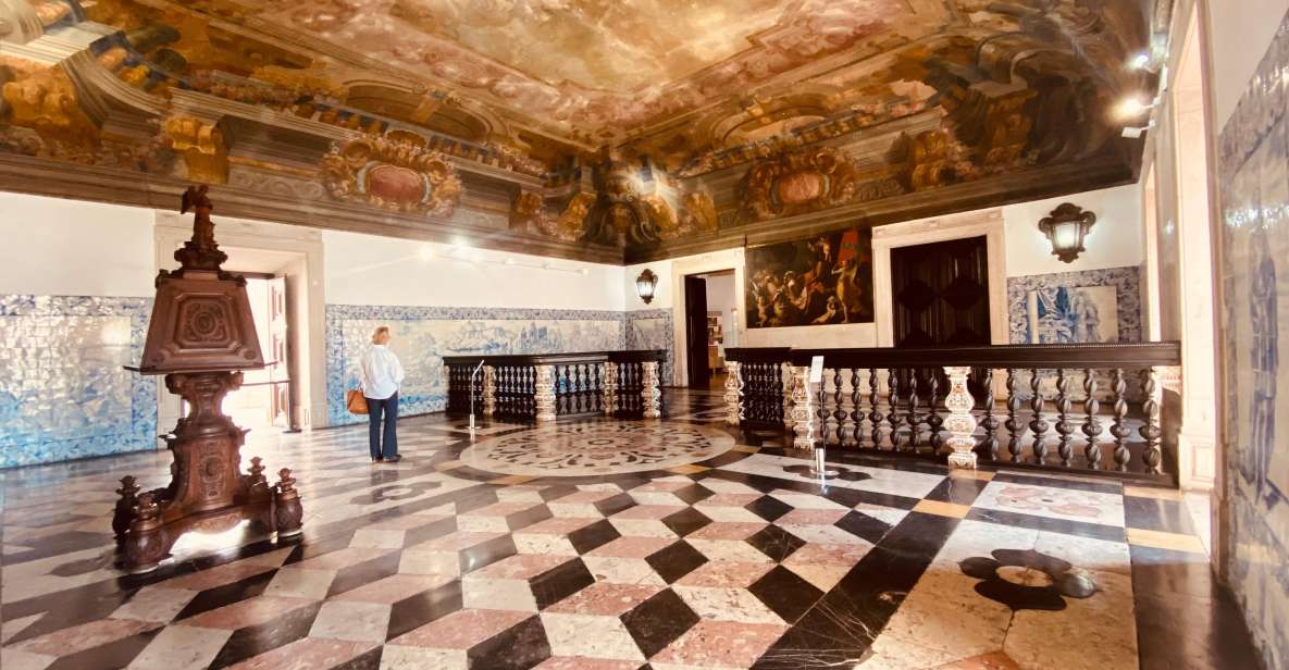 Lisbon: Entry Tickets to Mosteiro de São Vicente de Foram - Baroque glazed tiles in situ: the reason this place matters