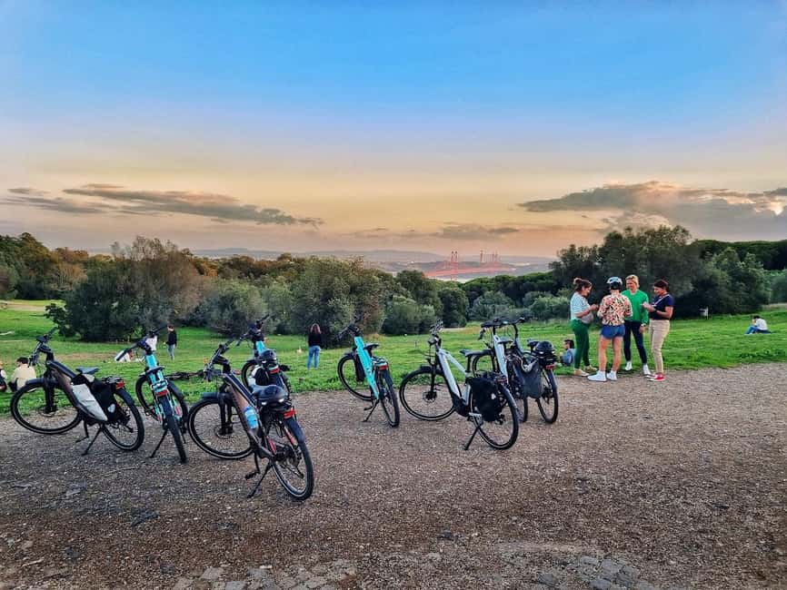 Lisbon: Explore Lisbon’s Green Lung & Belém by E-Bike - Getting comfortable on the Bianchi electric bike (and those “some hills”)