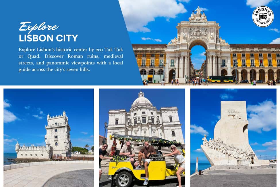 LISBON : Explore Old Town Alfama by Electric Tuk Tuk . - Key highlights you’ll care about
