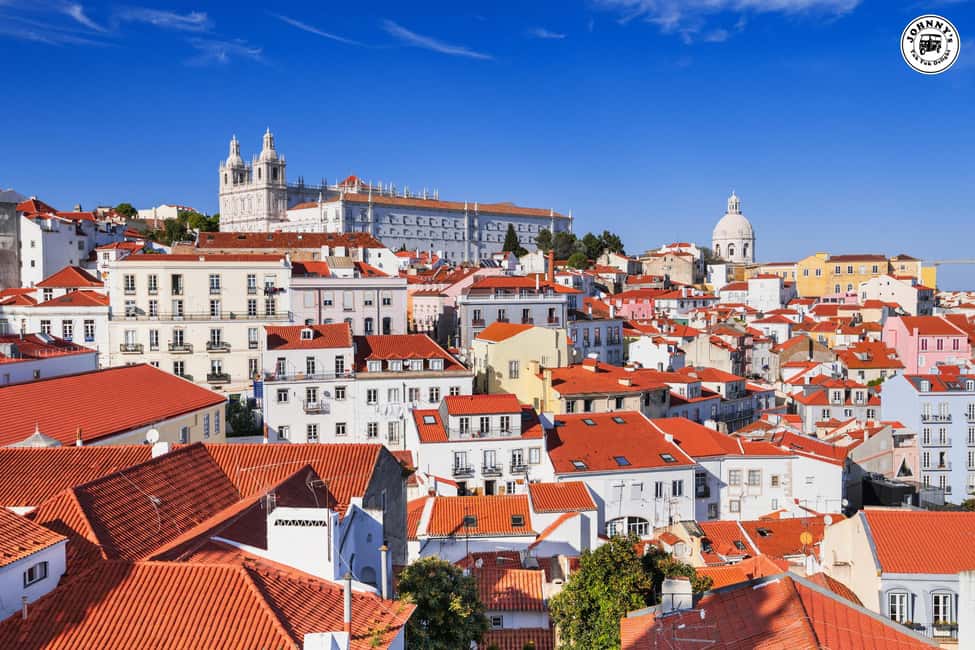 LISBON : Explore Old Town Alfama by Electric Tuk Tuk . - Santa Luzia and Portas do Sol: Panoramas Built for Photos