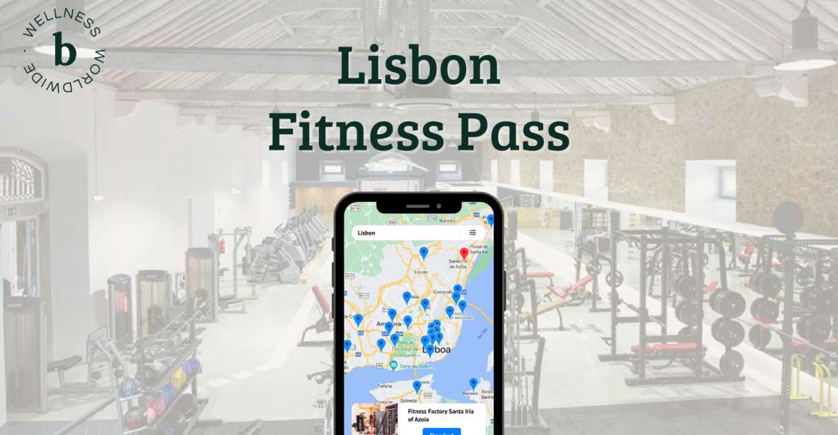 Lisbon - Fitness Pass - Getting into the gyms: the self-guided, phone-check system