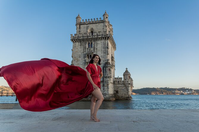 Lisbon Flying Dress & Fashion Photoshoot at iconic places - Choosing Your Flying Dress: Colors, Fit, and Comfort