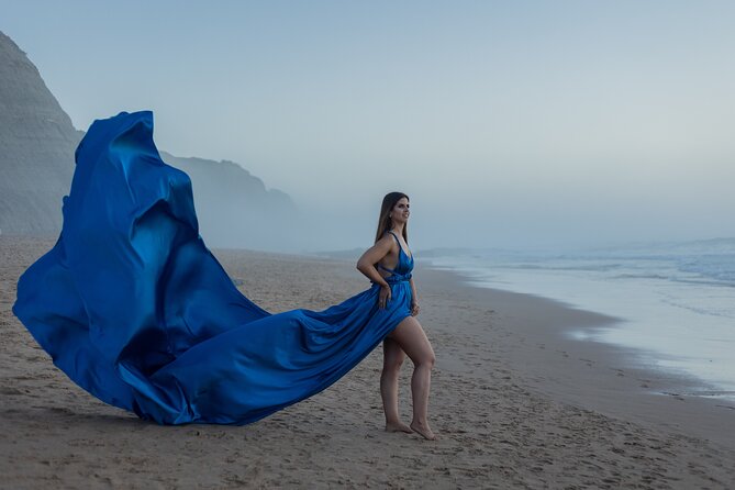 Lisbon Flying Dress & Fashion Photoshoot at iconic places - What You’ll Get Back: 15 Edited Photos, Optional More, and Delivery Timing