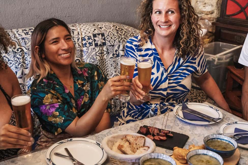 Lisbon: Food Crawl Walking Tour with Local Tastings - Drinks that locals actually drink: ginjinha, vinho verde, and non-alcoholic options