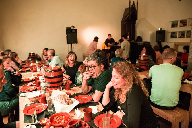 Lisbon Food Tour with 3 Stops and Fado Show Performance - The final night at Casa do Fado: dinner, house wine, and live singers
