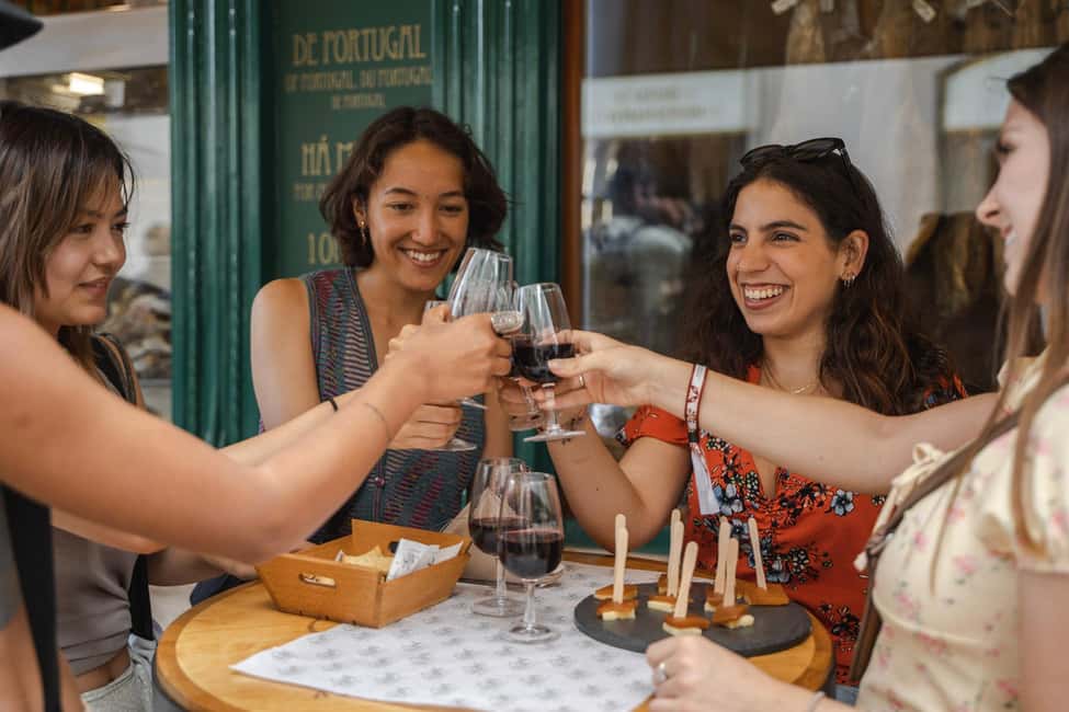 Lisbon Food Tour with Drinks and Food Included - Petiscos and Portuguese drinks in Baixa: why this tour hits