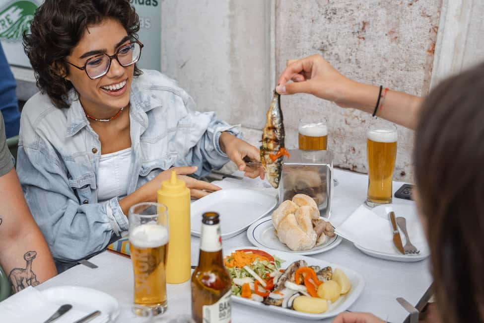 Lisbon Food Tour with Drinks and Food Included - Where you meet and how the route feels (Praça da Figueira to Rua Augusta)