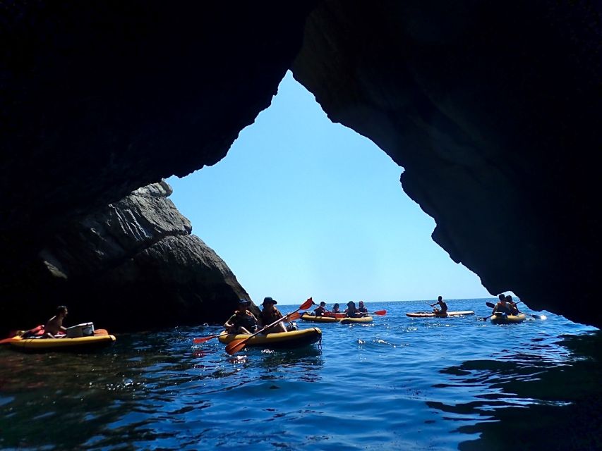 Lisbon: Full-Day Sesimbra Kayak Tour with Picnic - Snorkeling Masks Included: Coral Corners and Fish Watching