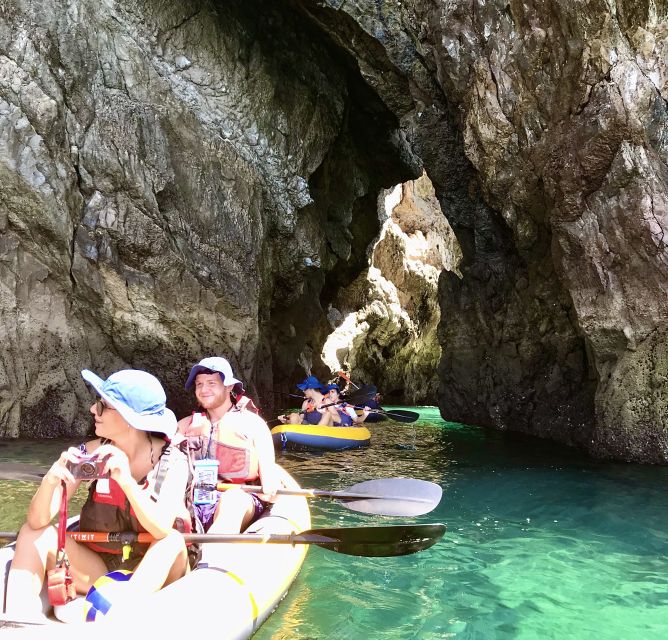 Lisbon: Full-Day Sesimbra Kayak Tour with Picnic - Beach Games and Relax Time: Keeping the Day Fun