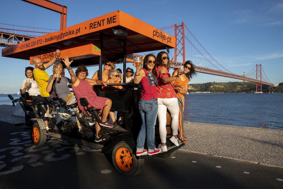 Lisbon: Fun Beer Bike by the Seafront - Key things you’ll love about this Lisbon Beer Bike