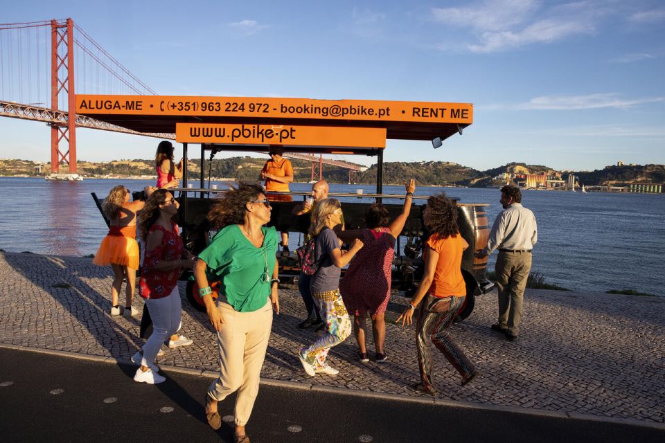 Lisbon: Fun Beer Bike by the Seafront - Duration and pacing: why one hour is the sweet spot