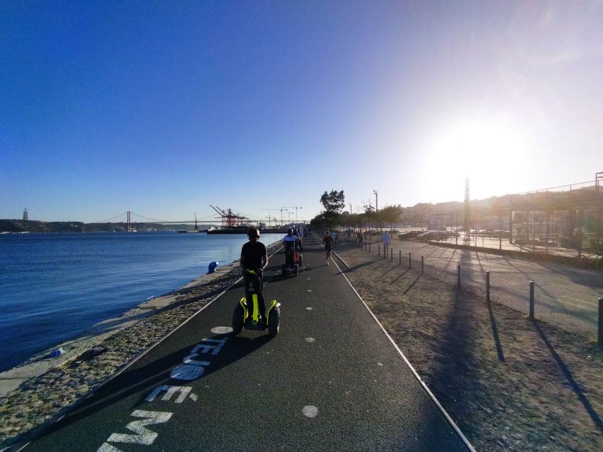 Lisbon: Guided Riverside Segway Tour - The big photo moment: underneath the 25 de Abril Bridge