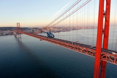Lisbon Helicopter Flight: City & Coastline Views - From TORRE VTS (Algés) to Takeoff Without Drama