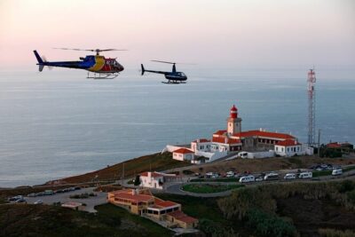 Lisbon: Helicopter Tour over Cascais & Cabo da Roca - From the Takeoff: Tagus River to Atlantic Ocean in One Shot