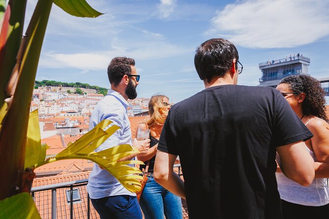 Lisbon Hidden Gems Walk: Traditions, Lunch and Ferry ride - Rossio Square and Chiado details: trains, tiles, and the city’s meeting points