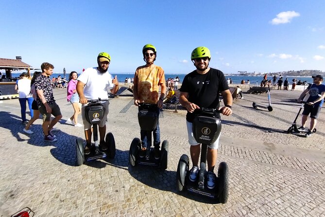 Lisbon Highlights Guided Segway Tour - Safety Setup: Helmet, Training, and Patient Guides