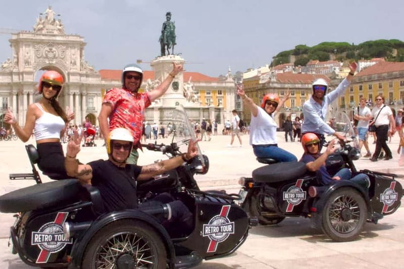 Lisbon : Historic Motorcycle Side-car Tour 1H - Why a 1-hour sidecar loop works so well in Lisbon