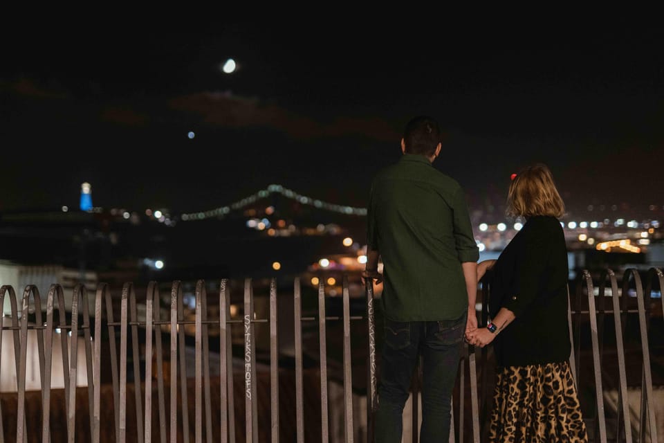 Lisbon lights: A Cinematic Photoshoot at night - Why Lisbon’s night light makes this photoshoot feel different