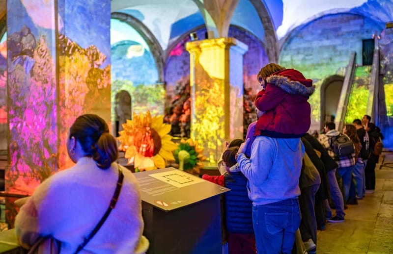 Lisbon: Living Van Gogh Exhibition Ticket - Videomapping and 360º projection: the big visual payoff