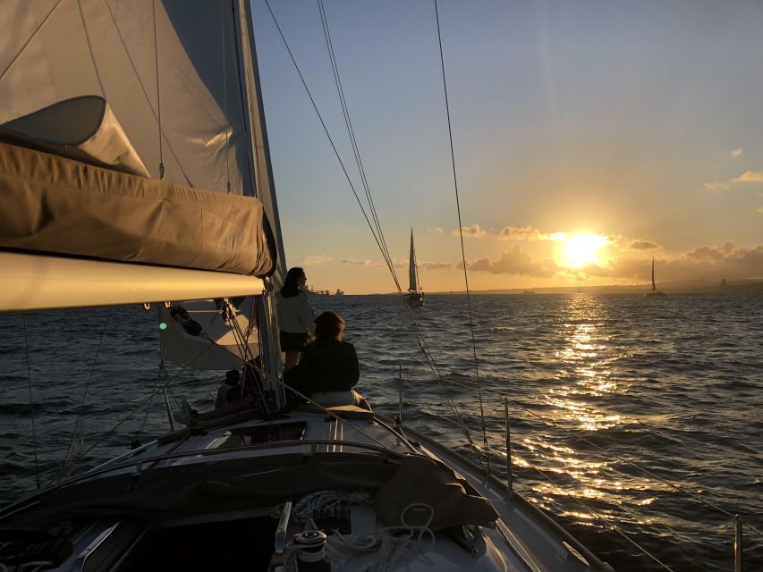 Lisbon: Luxury Private Sailing Boat Cruise on River Tagus - The Big-Screen View: Torre de Belém to the Monument to the Discoveries