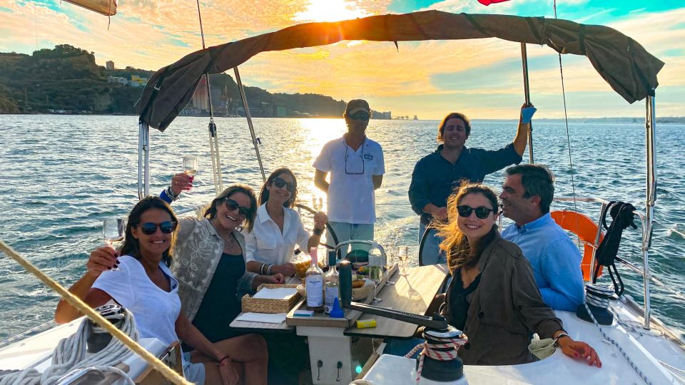 Lisbon: Luxury Private Sailing Boat Cruise on River Tagus - Passing Under the 25th April Bridge Up Close