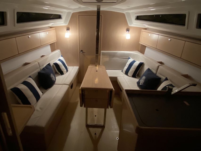 Lisbon: Luxury Sailboat Cruise at Night - Boarding at Doca do Bom Sucesso (Door #3) and how the cruise runs