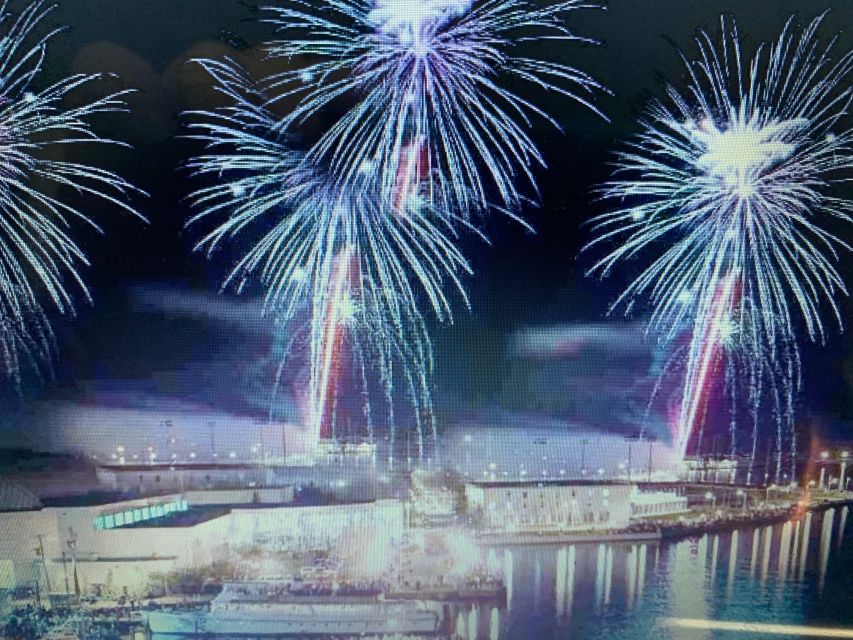 Lisbon: New Year's Eve Fireworks Sail Boat Tour - Midnight Toast: Sparkling Wine and Fireworks With Music