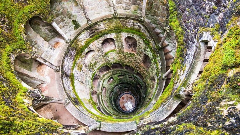 Lisbon: Pena Palace, Sintra, Cabo da Roca, & Cascais Tour - Quinta da Regaleira and the Initiation Well: Mystery With a Built-In Payoff
