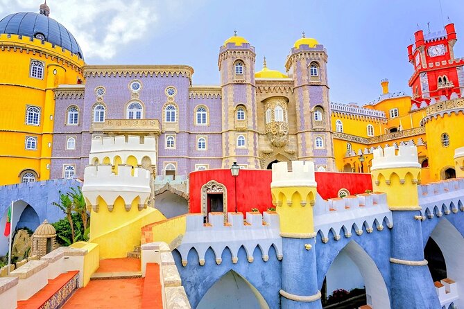Lisbon: Pena Palace, Sintra CaboRoca Cascais Day Tour Small Group - Cabo da Roca cliffs: Europe’s westernmost point, plus serious wind