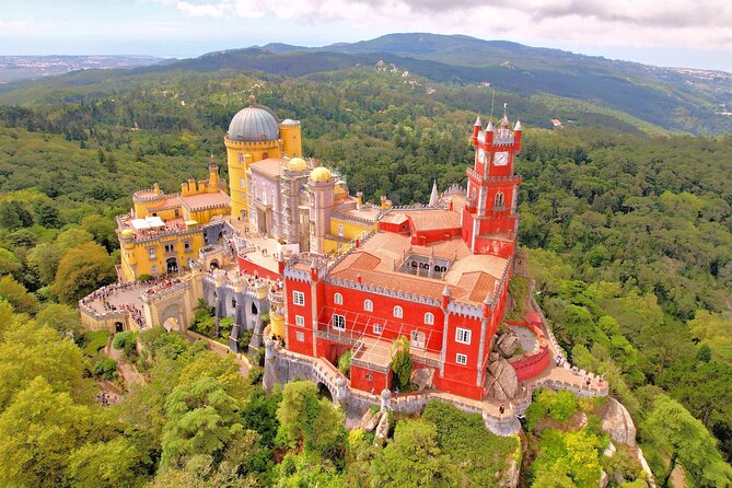 Lisbon: Pena Palace, Sintra CaboRoca Cascais Day Tour Small Group - Pena National Palace and Gardens: fairy-tale colors with real walking