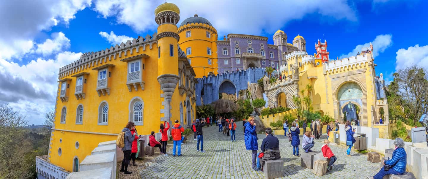 Lisbon: Pena Palace, Sintra, Regaleira, Roca, Cascais Tour - Pena Palace: where the tour earns its value (and your feet)