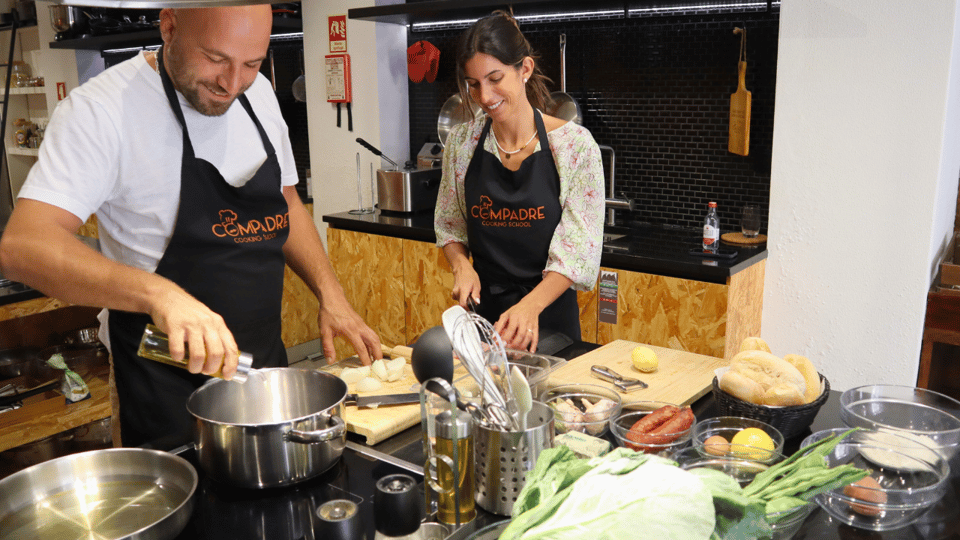 Lisbon: Portuguese street food cooking class with Drinks - The best way to understand Lisbon street food (in just 2 hours)