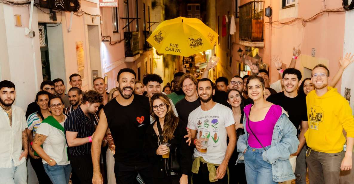 Lisbon Premium Pubcrawl: 1h Open Bar, Shots, VIP Club Entry - Price and What Your $23 Actually Buys
