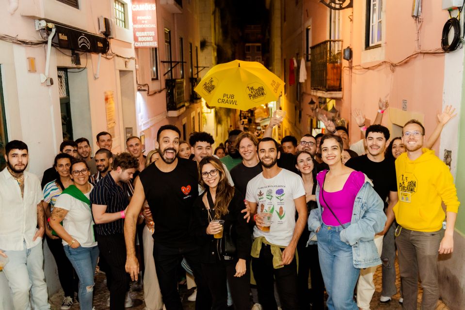 Lisbon Premium Pubcrawl: 1h Open Bar, Shots, VIP Club Entry - The 5-Hour Game Plan: Shots, Open Bar, and Club Entry