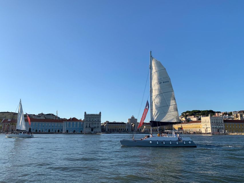 Lisbon: Private Catamaran Charter for up to 18-People - Sunset departures: planning for the right time window