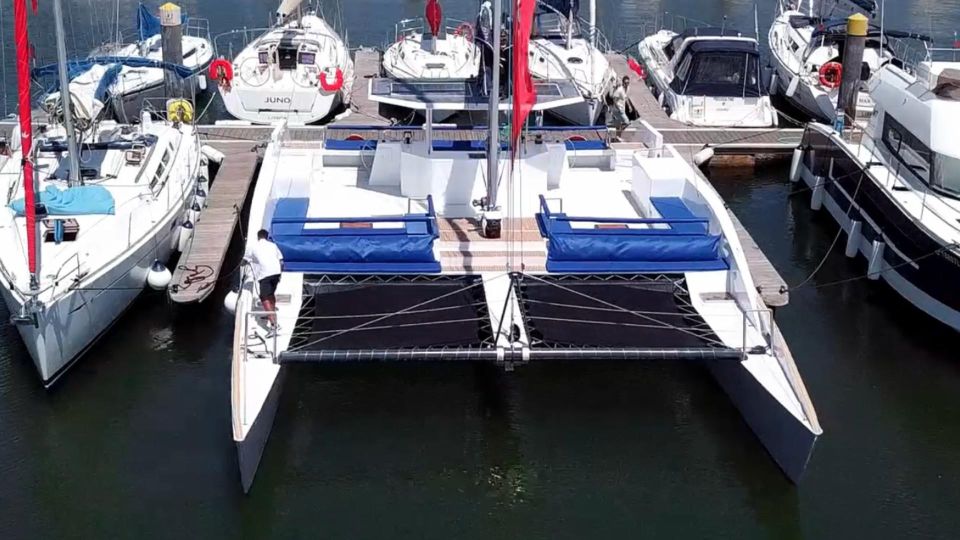 Lisbon: Private Catamaran Charter for up to 18-People - Returning through Lisbon: Discover monument and the MAAT Museum on the way back
