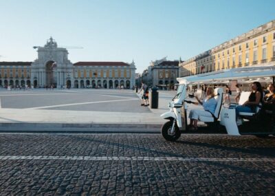Lisbon: Private Christmas Lights Tour by Eco Tuk Tuk - Where You Meet: A+A Library Near Time Out Market (Travessa do Carvalho 25)