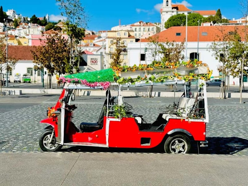 Lisbon: Private City Tour by Eco-friendly Tuk Tuk - A Real Local Guide, Plus Music, Plus Multilingual Help