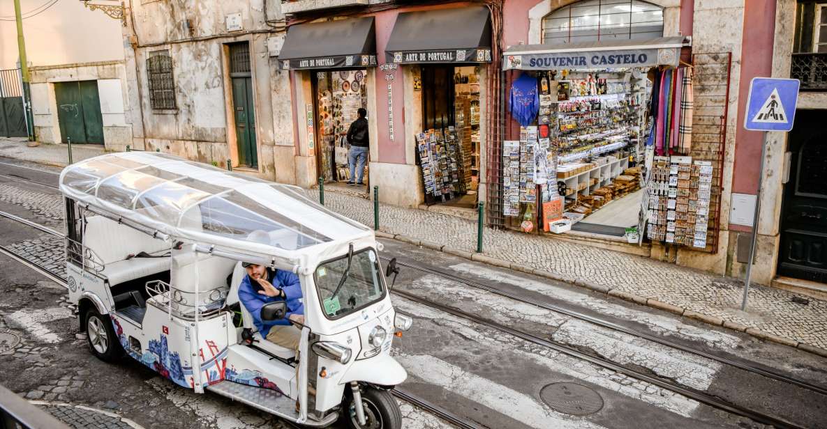 Lisbon: Private Expert City Tour by Eco Tuk Tuk - São Vicente de Fora, Santa Engrácia, and Chafariz d’El-Rei: details you’ll miss on your own
